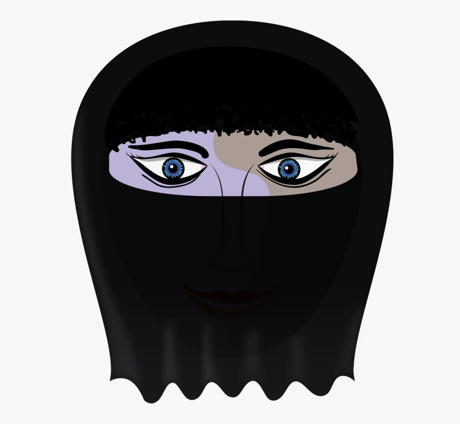 Head,eye,black Hair - Cartoon, Transparent Clipart