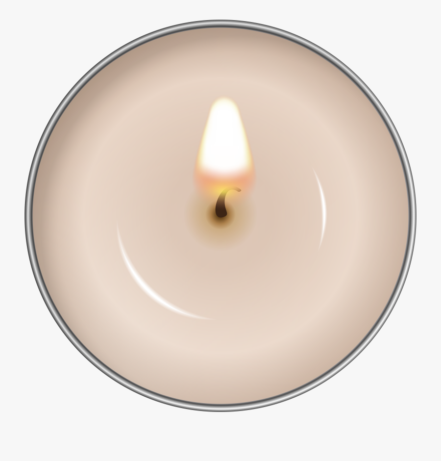 Round Candle Png Clip Art, Transparent Clipart