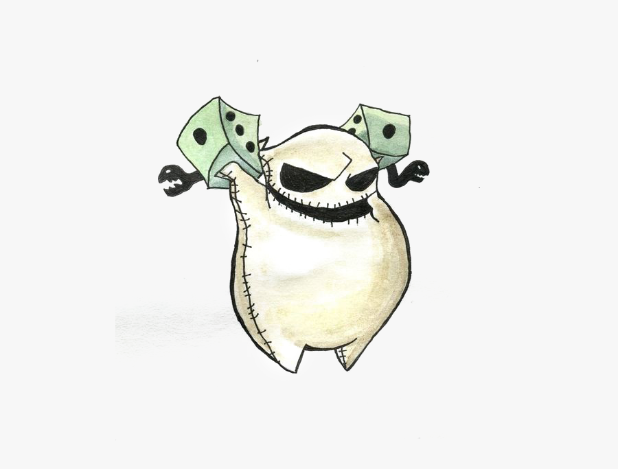 Clip Art Boogeyman Nightmare Before Christmas - Oogie Boogie I M Gonna Do The Best, Transparent Clipart