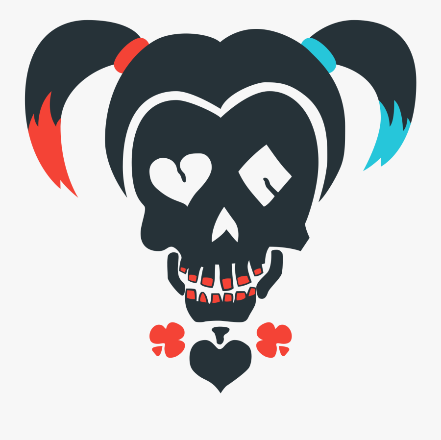 Clipart Resolution 1600*1600 - Harley Quinn Logo Png, Transparent Clipart