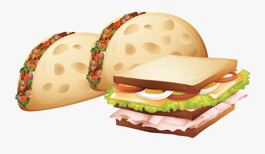 Fries Clipart Breakfast - Sandwich Royalty Free, Transparent Clipart