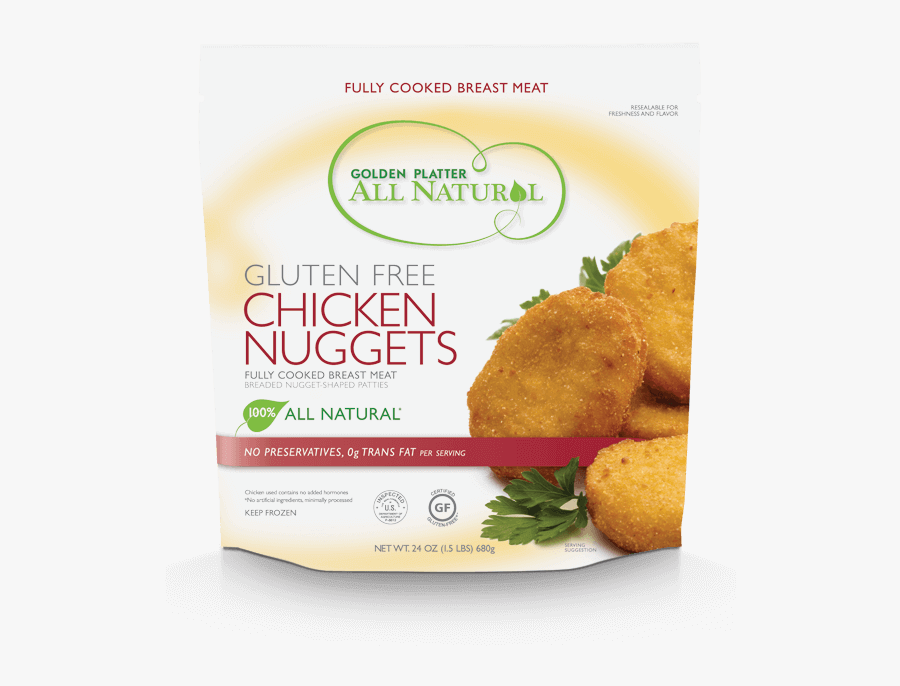 Gluten Free Chicken Nuggets - Golden Platter Chicken Nuggets Costco, Transparent Clipart