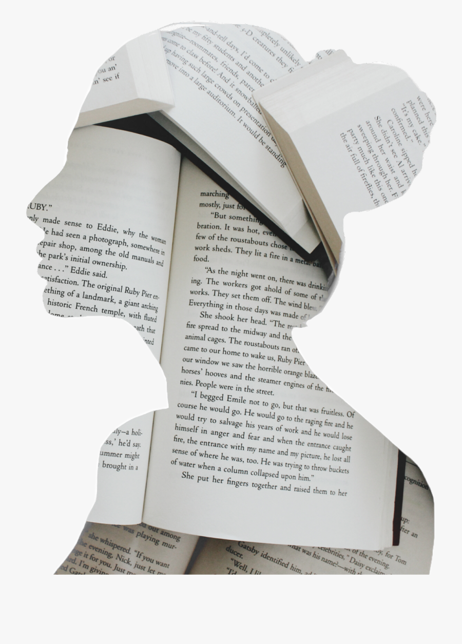#book #hipster #princess #bookworm #read #reader #words - Book, Transparent Clipart