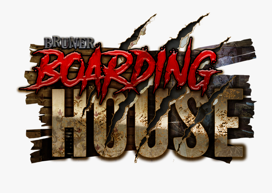 Bruner Boarding House - Calligraphy, Transparent Clipart