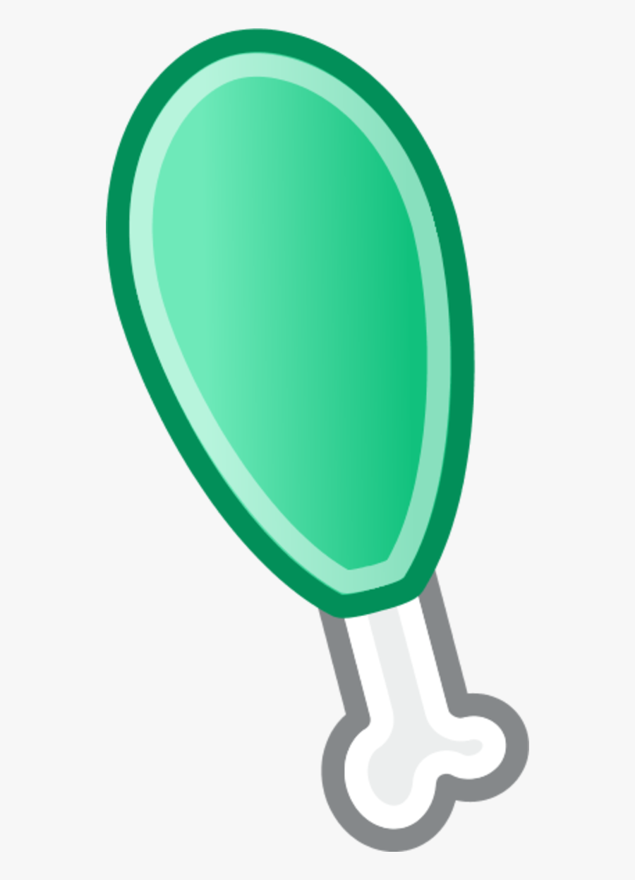 Tango Style Chicken Leg - Transparent Background Chicken Wing Clip Art, Transparent Clipart