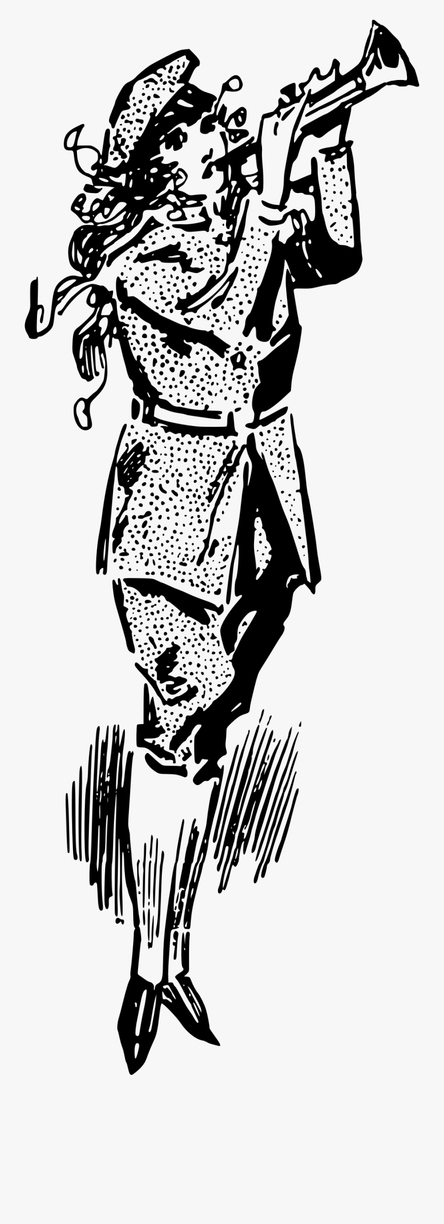 Transparent Trumpet Clipart Png - Illustration, Transparent Clipart