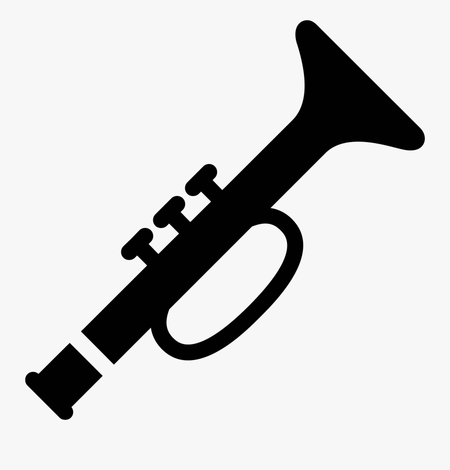 Herald Trumpet Filled Icon, Transparent Clipart