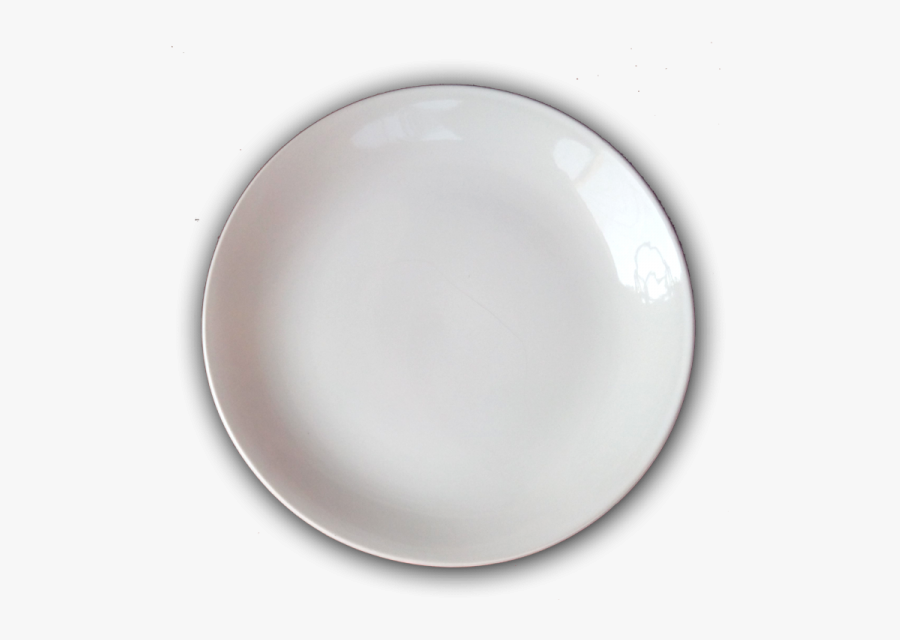 White Plate Transparent Background - Transparent Background White Plate Png, Transparent Clipart