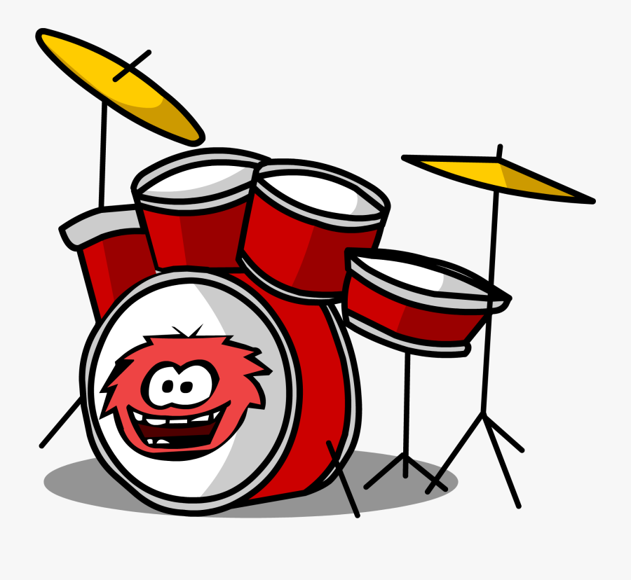 Drum Kit Sprite - Drum Kit Clip Art, Transparent Clipart