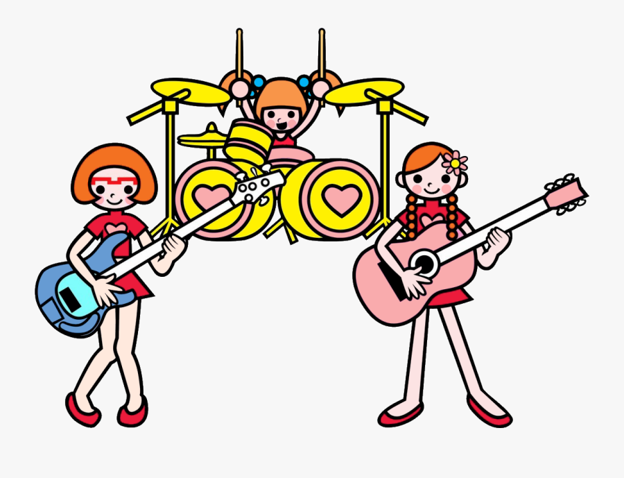Drums Clipart Drum Beat - Rhythm Heaven Drum Girls, Transparent Clipart