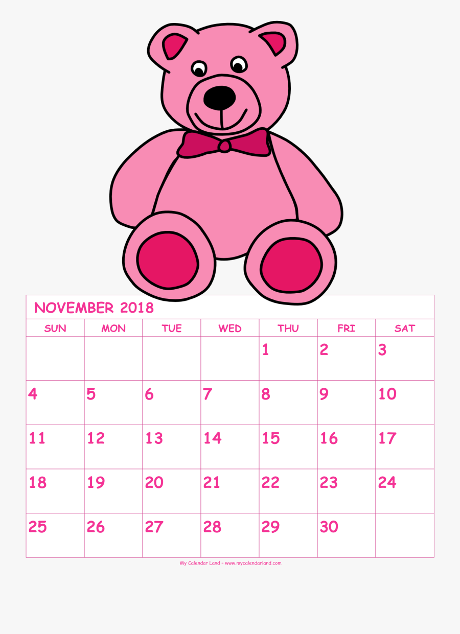 Calendar August 2019 Cartoon, Transparent Clipart
