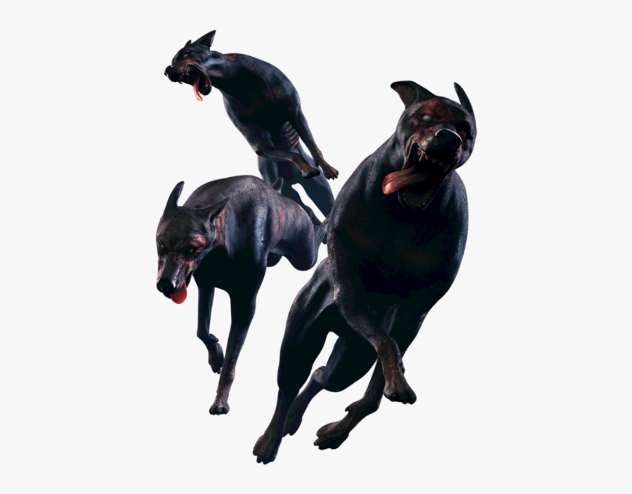 #zombie #dogs #doberman @kayleenda - Resident Evil Zombie Png, Transparent Clipart