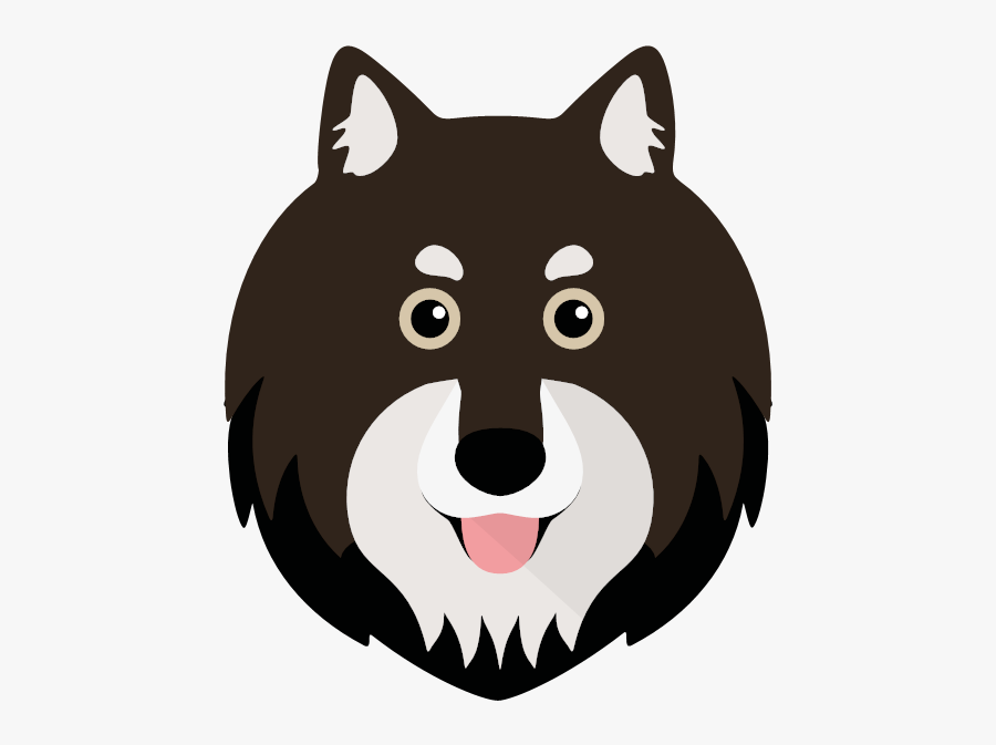 Yappicon - Swedish Lapphund, Transparent Clipart