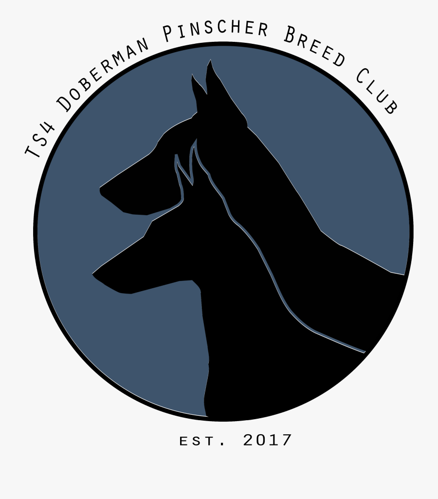 Transparent Doberman Pinscher Png - Black Norwegian Elkhound, Transparent Clipart