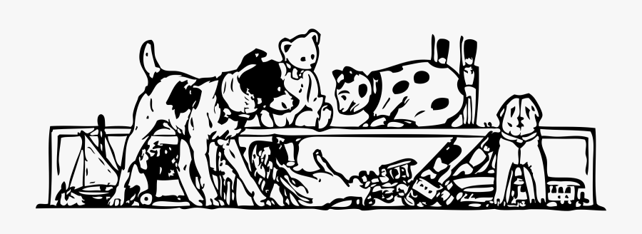 This Free Icons Png Design Of Dog With Toys - Dog Toy, Transparent Clipart