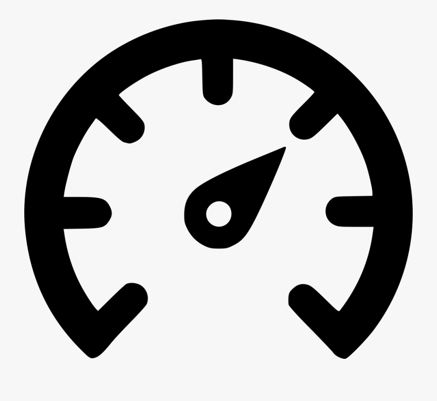 Speed Meter Outline Svg Png Icon Free Download - Png Icon Cars Parts, Transparent Clipart