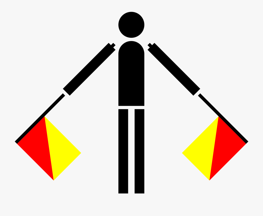 Semaphore November Clip Arts - Semaphore Letter N, Transparent Clipart