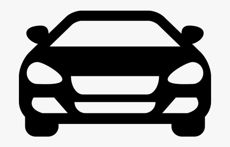 Front Simple Car Vector Clipart , Png Download - Car Front Icon Hd, Transparent Clipart