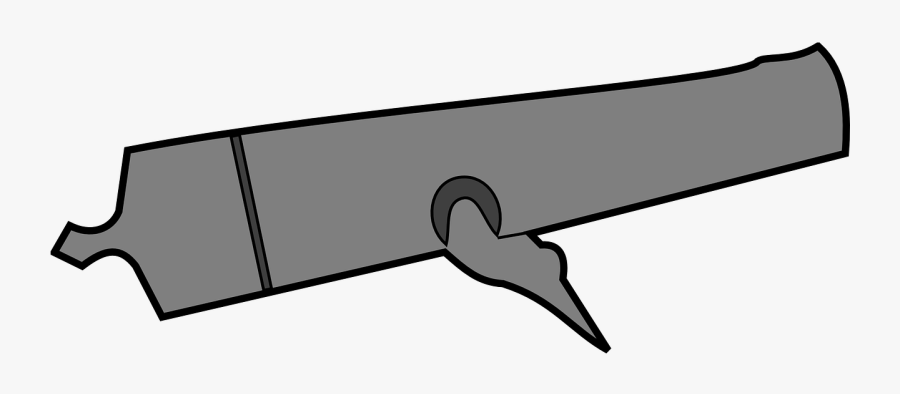 Canon, Gun, Weapon, Fire, Ship, Arms, Historic, Swivel - Cartoon Cannon Transparent Background, Transparent Clipart