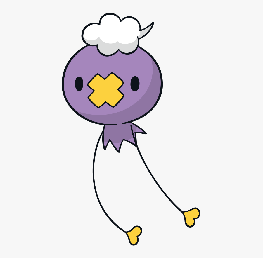 Drifloon Global Link Artwork, Transparent Clipart