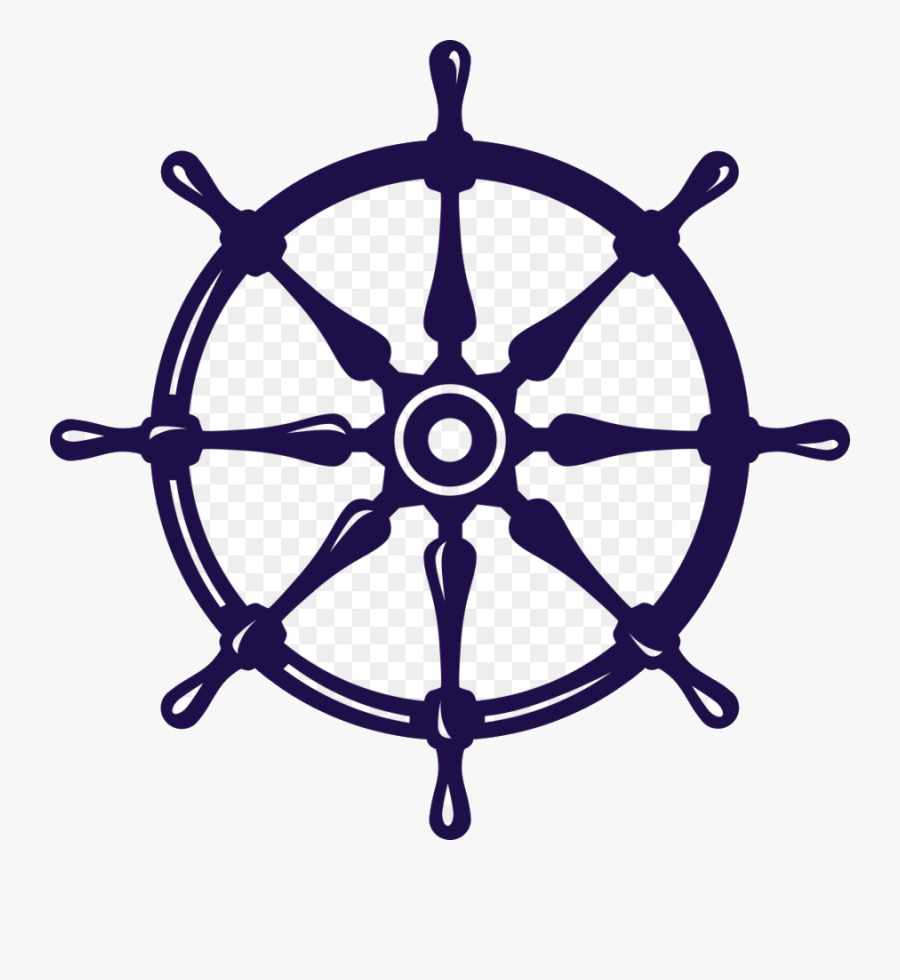 Ship Wheel Boat Cartoon Clipart Transparent Clip Art - Ship Steering Wheel Logo, Transparent Clipart