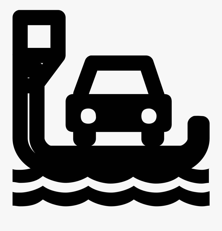 Ikonka Ferry - Ferry Boats Icon, Transparent Clipart