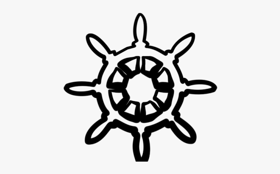 Nautical Wheel Cliparts - Ships Wheel Clip Art, Transparent Clipart