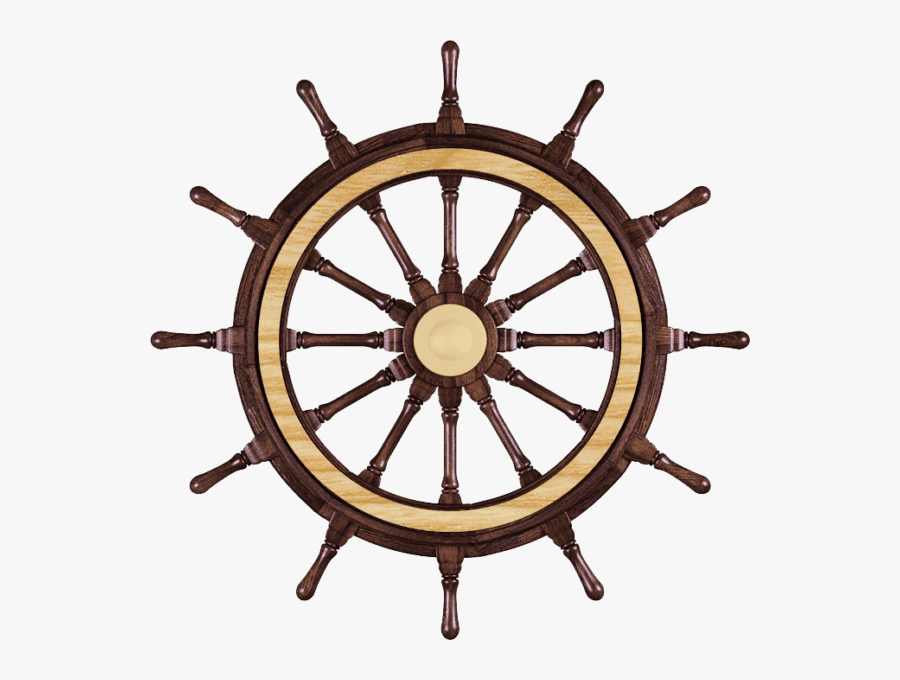Ship Steering Wheel Png, Transparent Clipart