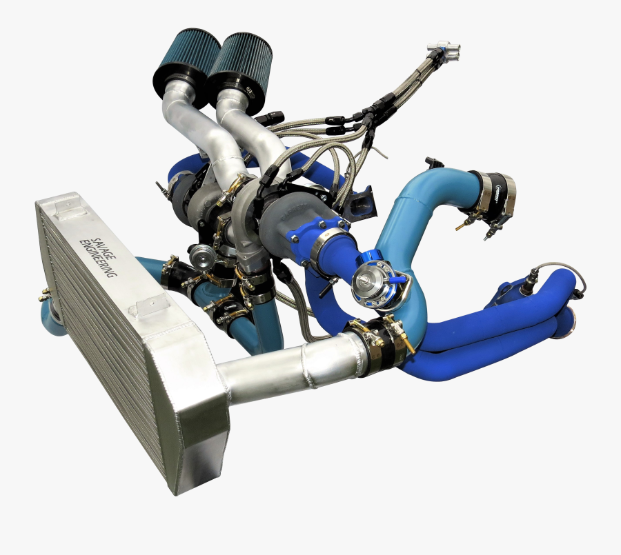 2nd Gen Colorado / Canyon Twin Turbo Kit - Robot, Transparent Clipart