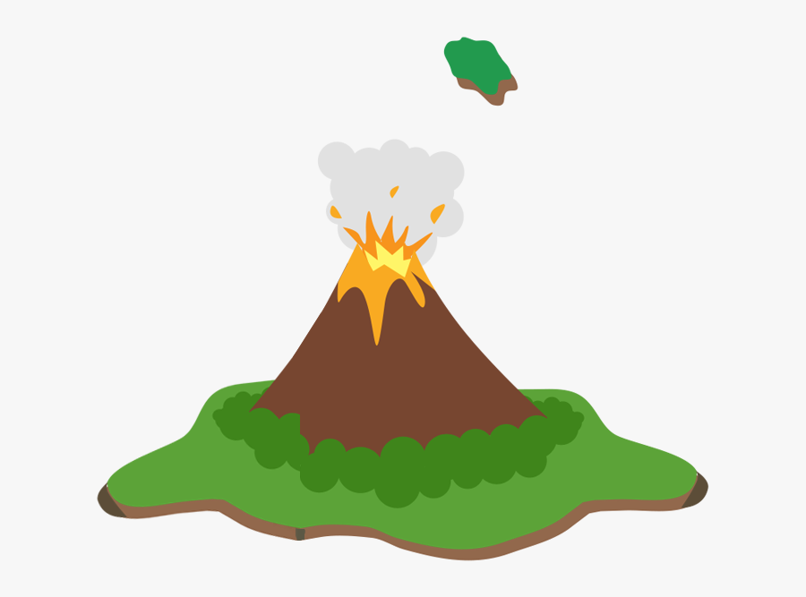 Stratovolcano, Transparent Clipart