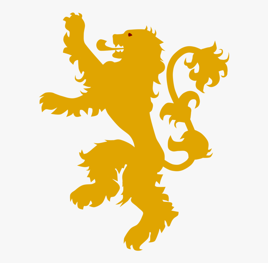 Lannister Lion By Imalune - Game Of Thrones Lannister Logo Png, Transparent Clipart