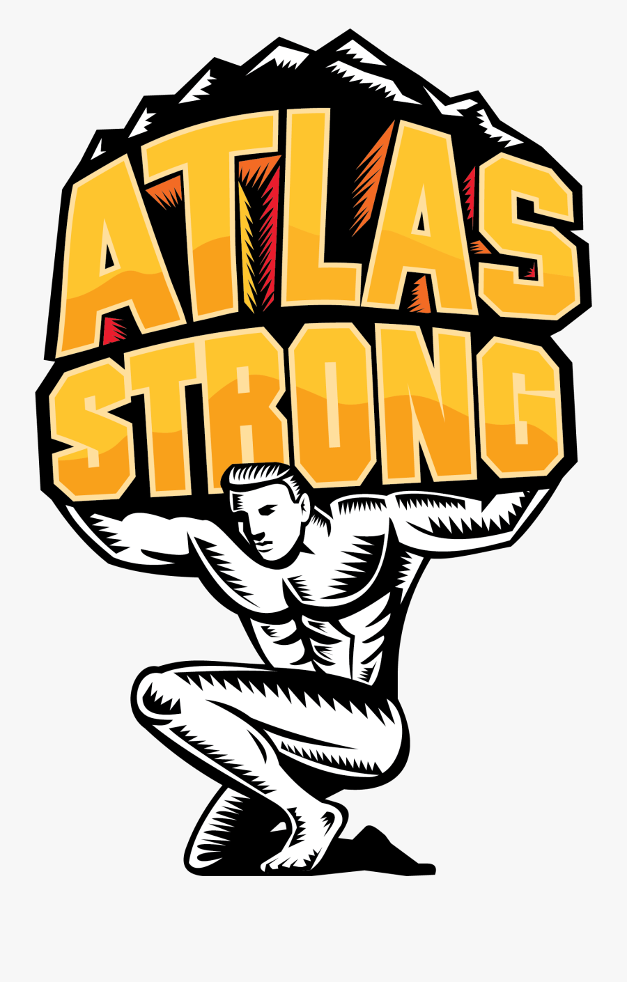 Atlas Titan Vector Clipart , Png Download, Transparent Clipart