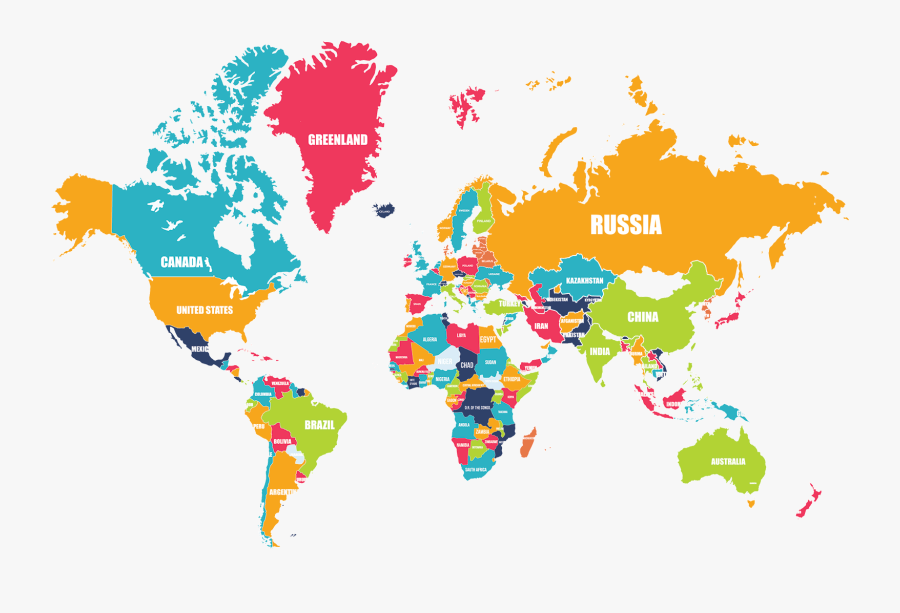 Missions Clipart World Atlas - Background Peta Dunia, Transparent Clipart