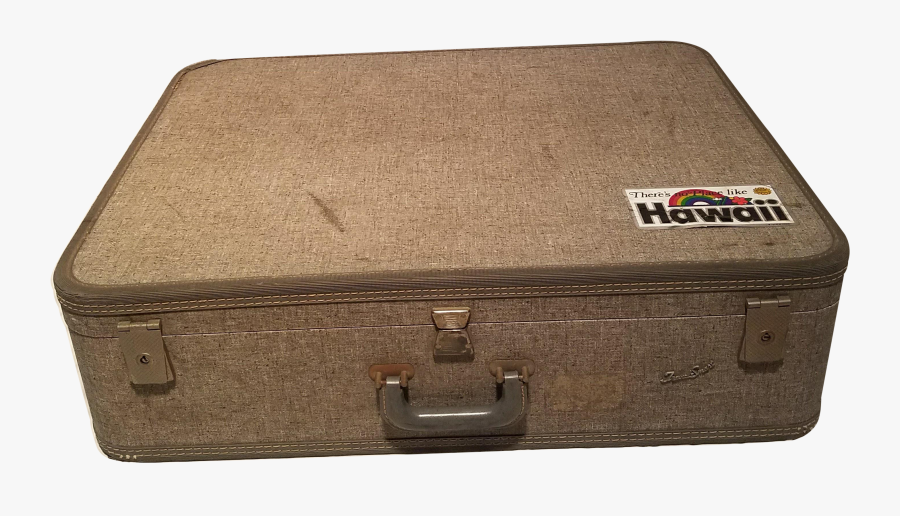 Clip Art Old Vintage Suitcase - Briefcase, Transparent Clipart