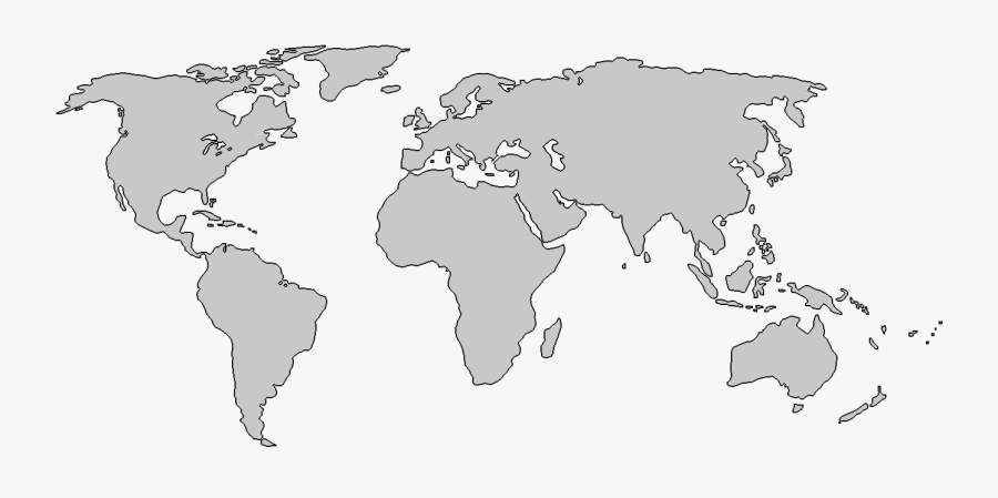 Maps Clipart World Atlas - World Map Png Transparent, Transparent Clipart