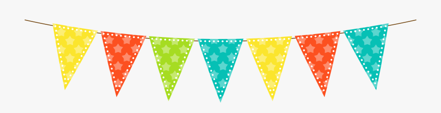 Collection Of Bunting - Transparent Bunting Clear Background, Transparent Clipart