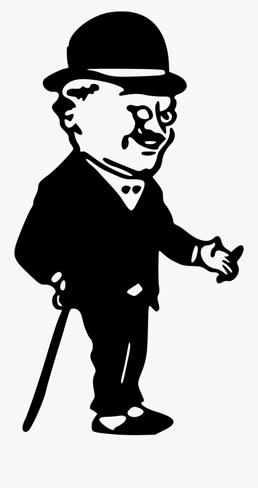 Man In Bowler Hat Top Hat Clip Art - Man With Bowler Hat Clipart, Transparent Clipart