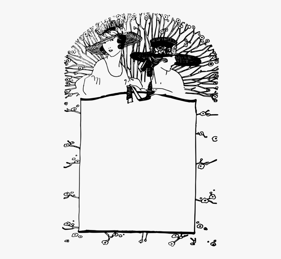 Hairstyle,art,monochrome Photography - Illustration, Transparent Clipart