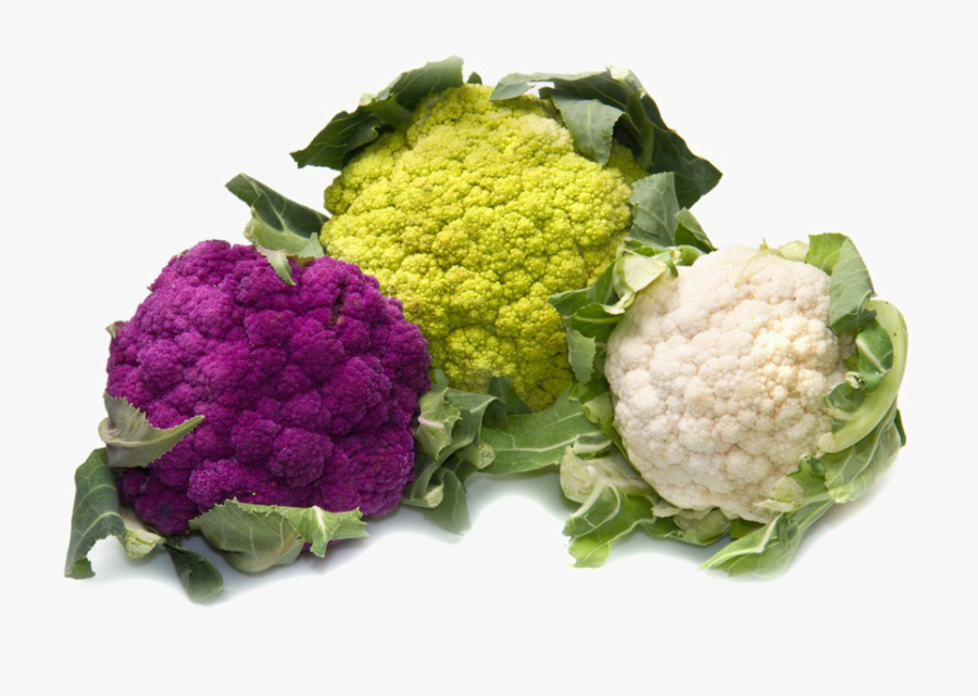 Cauliflower Png Hd Photo - Types Of Cauliflower And Broccoli, Transparent Clipart