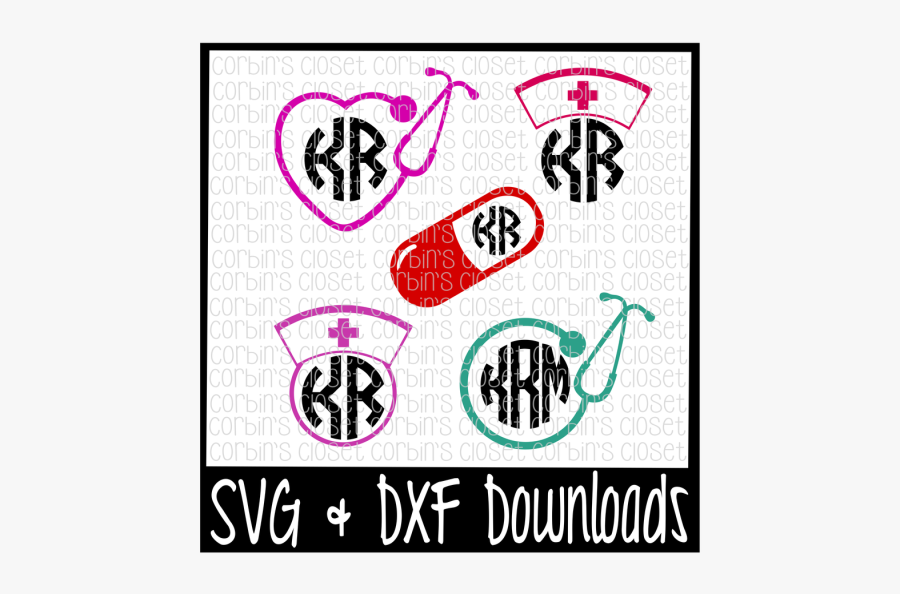 Download Free Nurse Svg Nurse Monogram Svg Cut File Crafter Monogram Svg Nurse Free Transparent Clipart Clipartkey