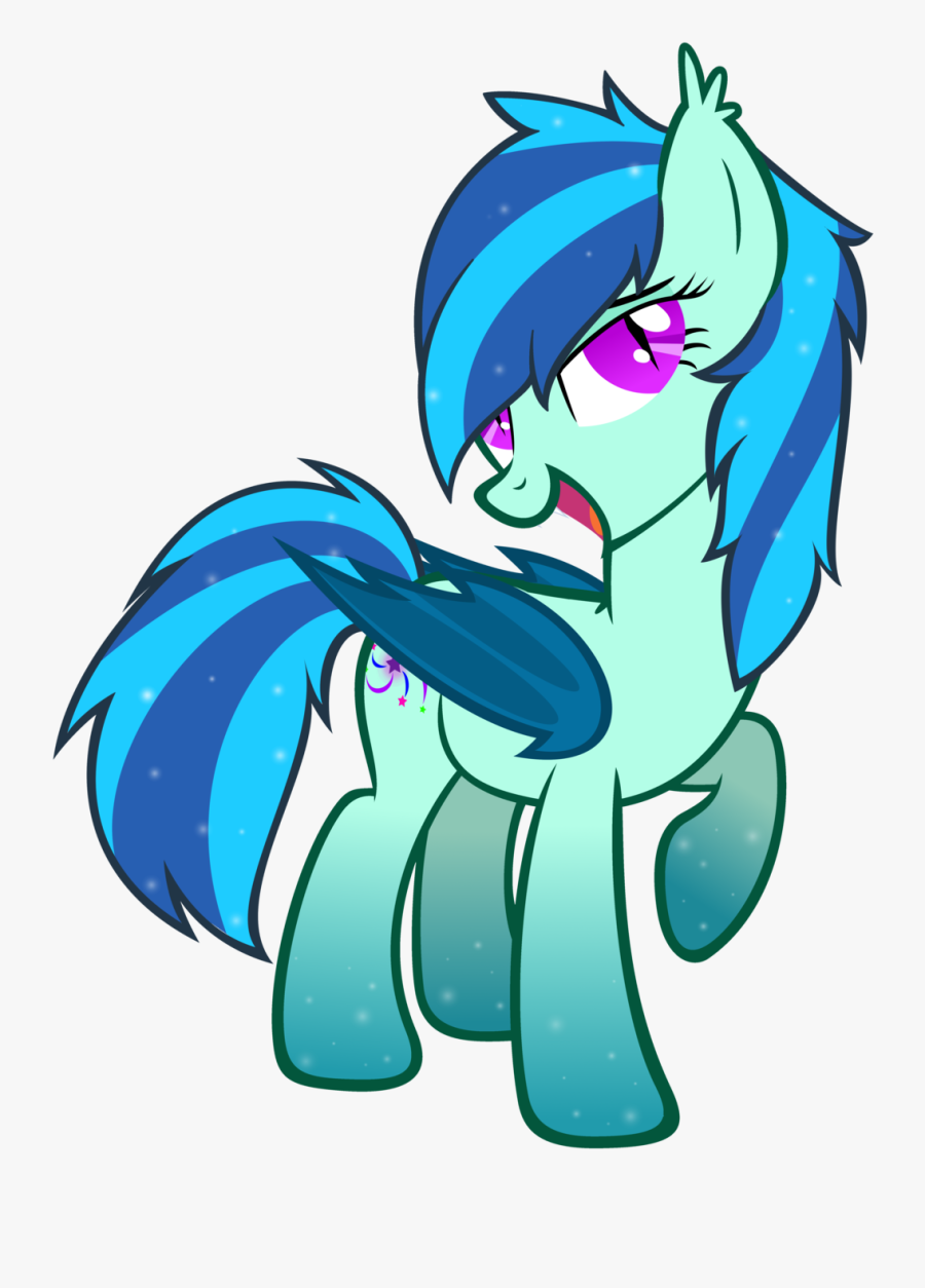 Star Burst Bat Pony By Ravingspectrum - Bat Pony Oc Svg, Transparent Clipart