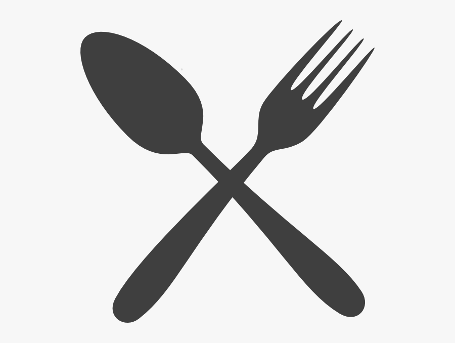 Fork And Spoon Cross, Transparent Clipart