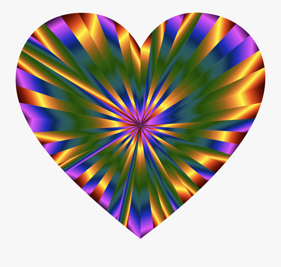 Starburst Heart 6 Clip Arts - Graphic Design, Transparent Clipart