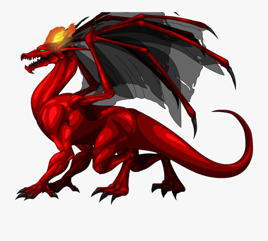 Adventure Quest Fire Dragon - Adventure Quest Doom Dragon, Transparent Clipart