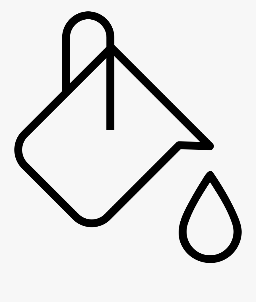 Experiment Of Chemical Refining Beaker - Line Art, Transparent Clipart