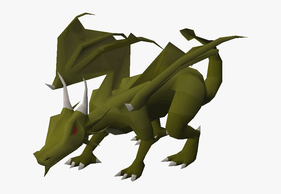 Clip Art Green Dragon Breath Of The Wild - Osrs Dragon, Transparent Clipart