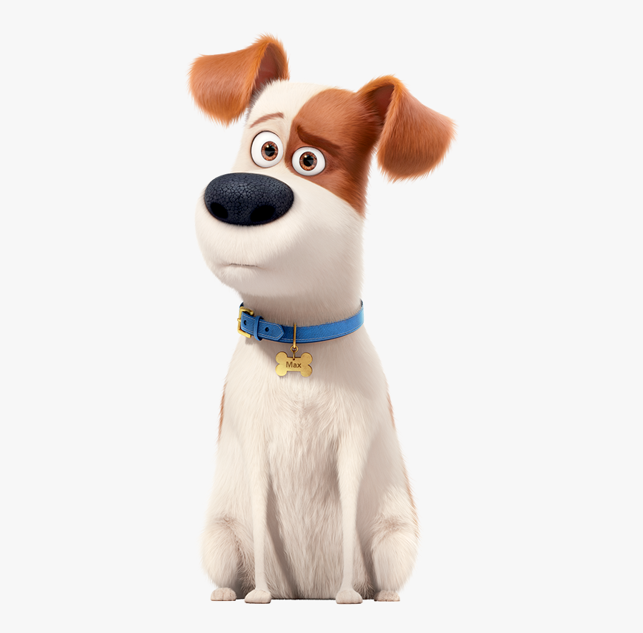 Max The Secret Life Of Pets - Max From Secret Life Of Pets, Transparent Clipart