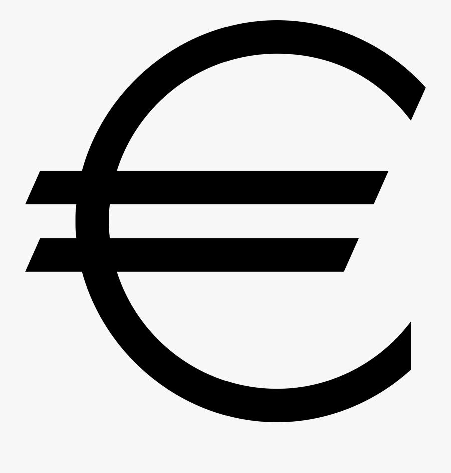 Euro, Symbol, Sign, Icon, Money, Currency, Europe - Euro Symbol Svg, Transparent Clipart
