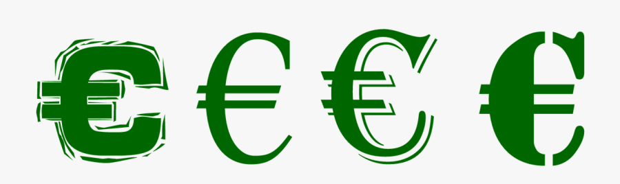 Euro Symbol Money Free Picture - Euro Sign, Transparent Clipart