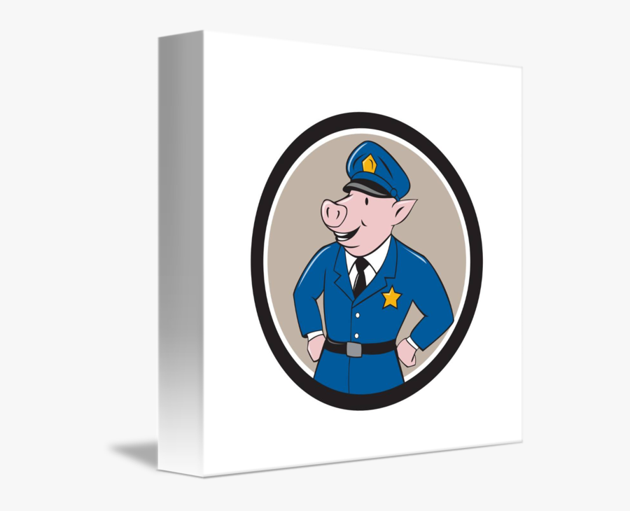 Pigs Clipart Police - Police Officer, Transparent Clipart